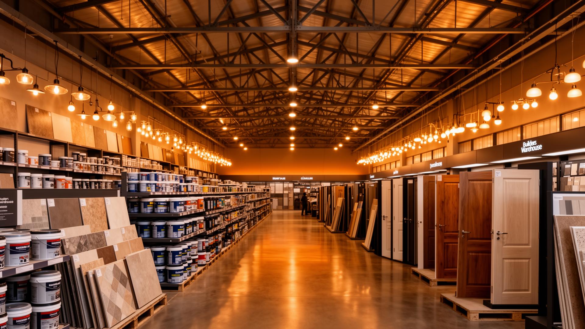 Phoenix Zambia hardware showroom interior